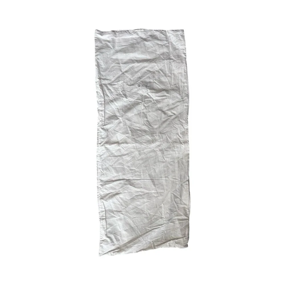 Loro Piana Beige cotton garment bag